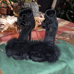 Michael kors black heels